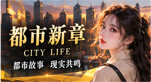 都市新章原创短剧主题视觉